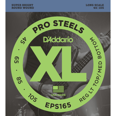 D`ADDARIO EPS165 Струны для 4-струнной бас-гитары 45-105