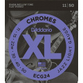D`ADDARIO ECG24 CHROMES FLAT WOUND Струны для электрогитары 11-50