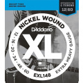D`ADDARIO EXL148 XL NICKEL WOUND Струны для электрогитары 12- 60