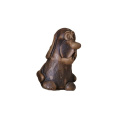 Керамика Щипановых  SM03 Свистулька маленькая Собака, обварная