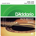 D`ADDARIO EZ890 Струны для акустической гитары 9- 45