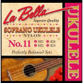 LA BELLA 11-SOPRANO Струны для укулеле сопрано