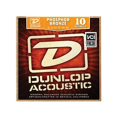 DUNLOP DAP 1048 Струны для акустической гитары 10-48