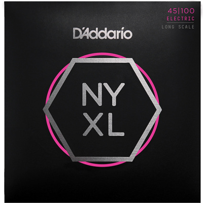 D`ADDARIO NYXL45100 Струны для 4-струнной бас-гитары 45-100