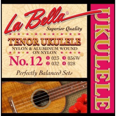 LA BELLA 12-TENOR Струны для укулеле тенор
