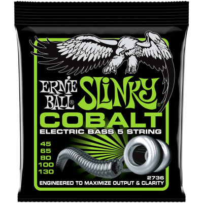 ERNIE BALL 2736 Струны для 5-струнной бас-гитары 45-130