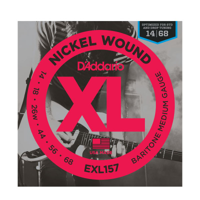 D`ADDARIO EXL157 NICKEL WOUND Струны для электрогитары 14-68