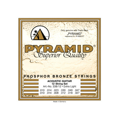 PYRAMID 338/12 Струны для акустической 12-струнной гитары 9-45