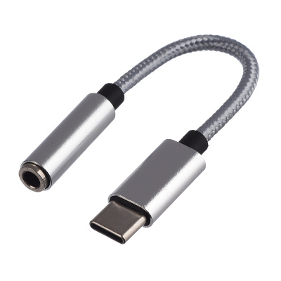GO POWER 00-00027481 Переходник AUX 3.5мм (f)-Type-C (m), 0.1м