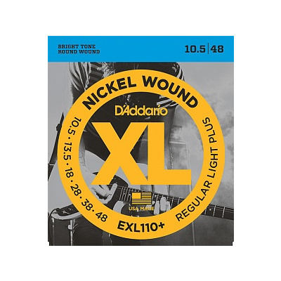 D`ADDARIO EXL110+  NICKEL WOUND Струны для электрогитары 10.5- 48
