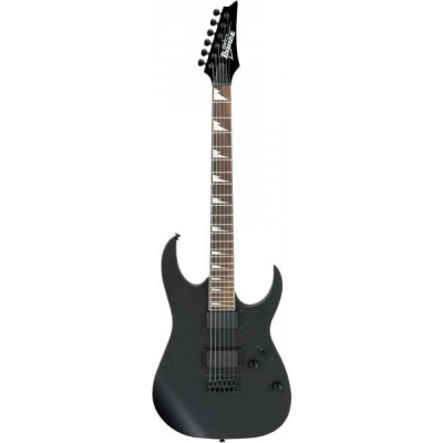 IBANEZ GIO GRG121DX-BKF BLACK FLAT Электрогитара, цвет черный