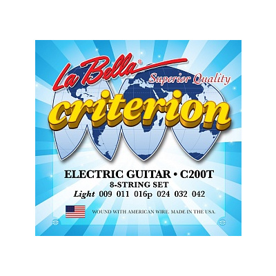 LA BELLA C200T CRITERION Струны для электрогитары 09-42
