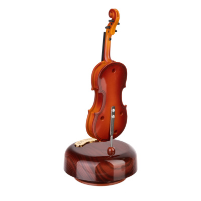 RIN M-M10 Музыкальная шкатулка "Скрипка", пластик