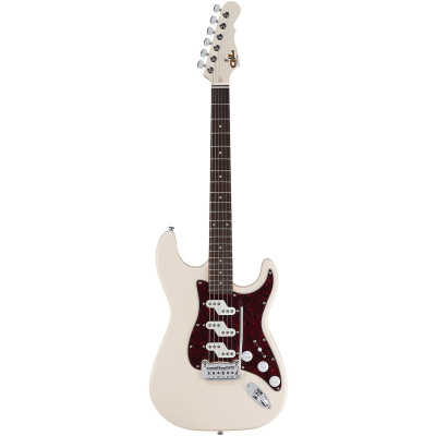 G&L TRIBUTE COMANCHE EMERALD OLYMPIC WHITE RW POPLAR  Электрогитара