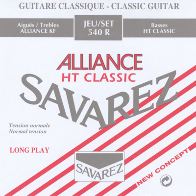 SAVAREZ 540R ALIANCE HT Струны для классической гитары, нейлон/фторокарбон