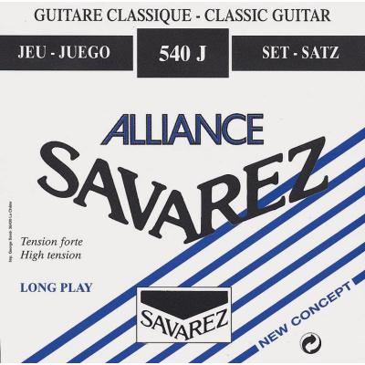 SAVAREZ 540J ALIANCE HT Струны для классической гитары, посеребренные