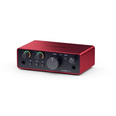 FOCUSRITE SCARLETT SOLO 4TH GEN Звуковая карта