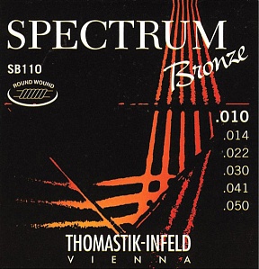 THOMASTIK SB110 SPECTRUM BRONZE Струны для акустической гитары 010-050 — Струны для акустических гитар — купить | Муз Маг THOMASTIK SB110 SPECTRUM BRONZE Струны для акустической гитары 010-050