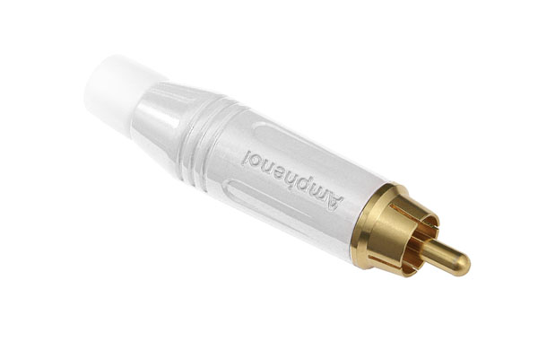 AMPHENOL ACPR-WHT Кабельный разъем RCA