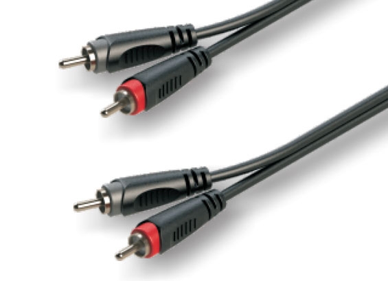 ROXTONE RACC130/1 Кабель 2xRCA - 2xRCA,  1м