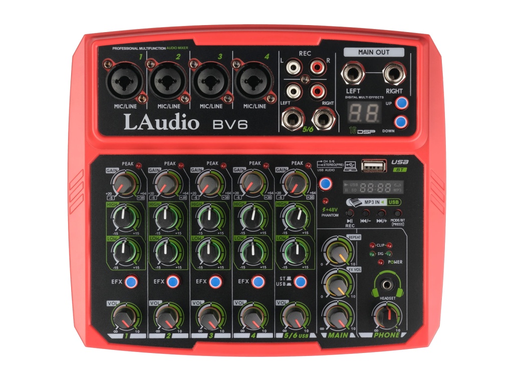 LAUDIO BV6 Аналоговый микшерный пульт