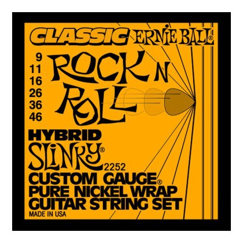 ERNIE BALL 2252 Струны для электрогитары 9-46