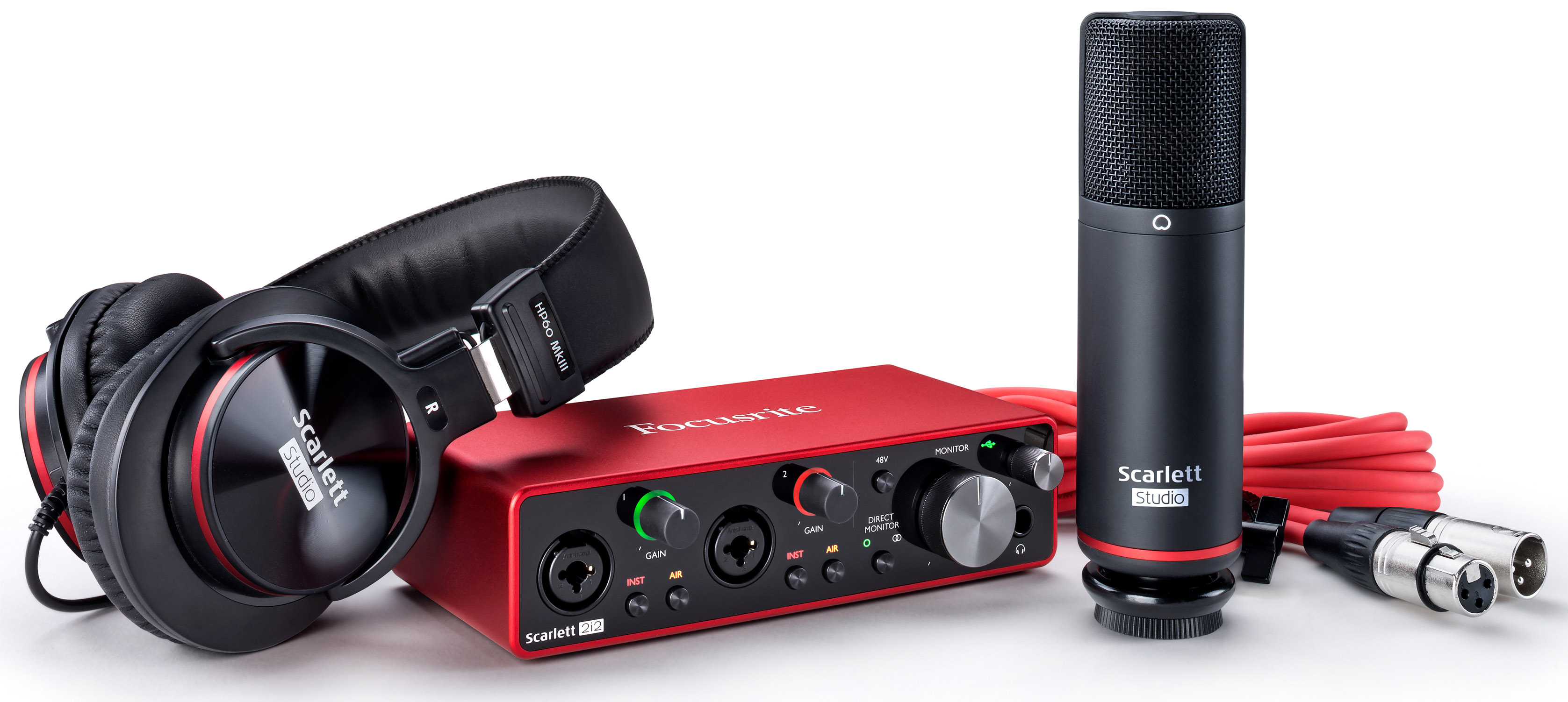 FOCUSRITE SCARLETT 2i2 STUDIO 3RD GEN Звуковая карта