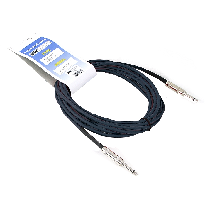 INVOTONE ACI1003/BK Кабель 6,3мм - 6,3мм,  3м