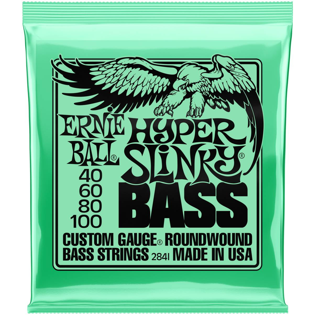 ERNIE BALL 2841 Струны для 4-струнной бас-гитары 40-100