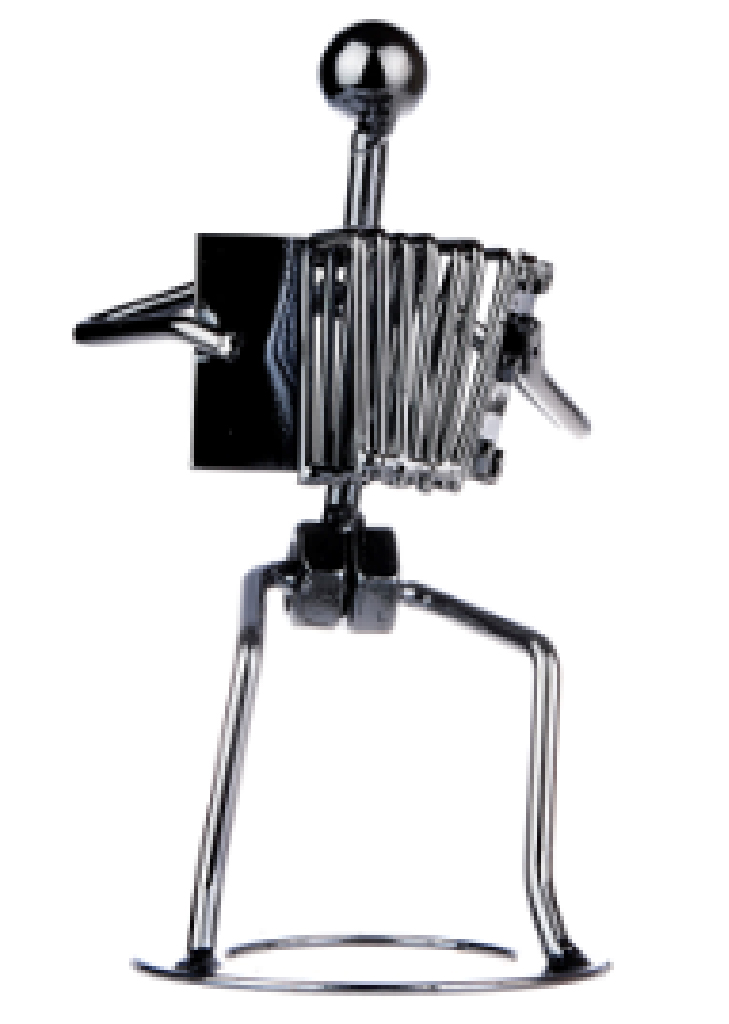 RIN HY-F010 Статуэтка сувенирная "Аккордеонист"