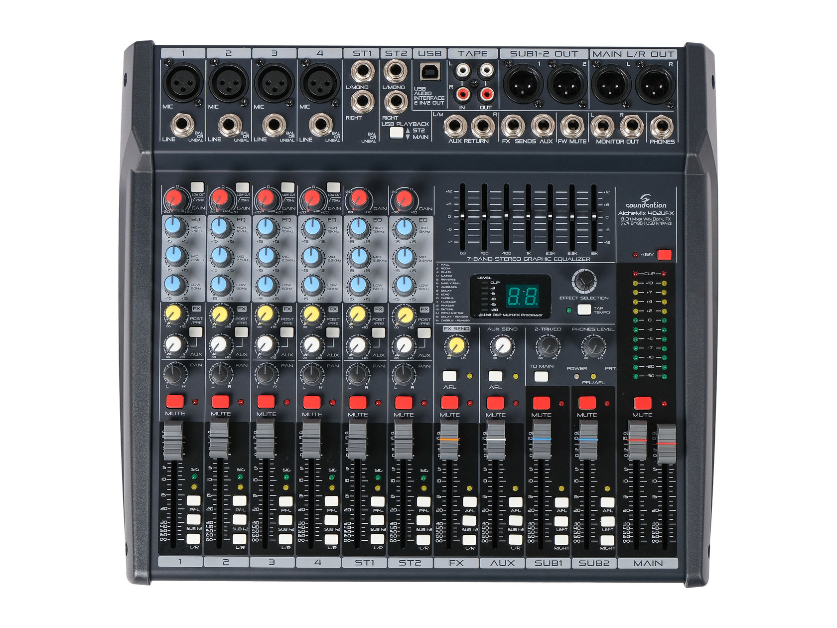 SOUNDSATION Alchemix-402UFX Аналоговый микшерный пульт