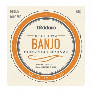 D'ADDARIO EJ55 Струны для 5-струнного банджо