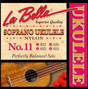 LA BELLA 11-SOPRANO Струны для укулеле сопрано