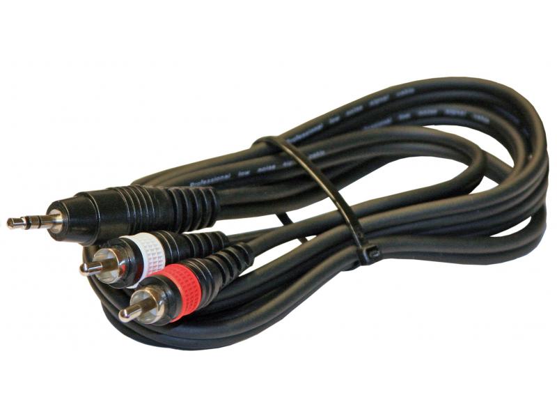 SOUNDKING BB413 Кабель 3,5мм - 2xRCA,  3м