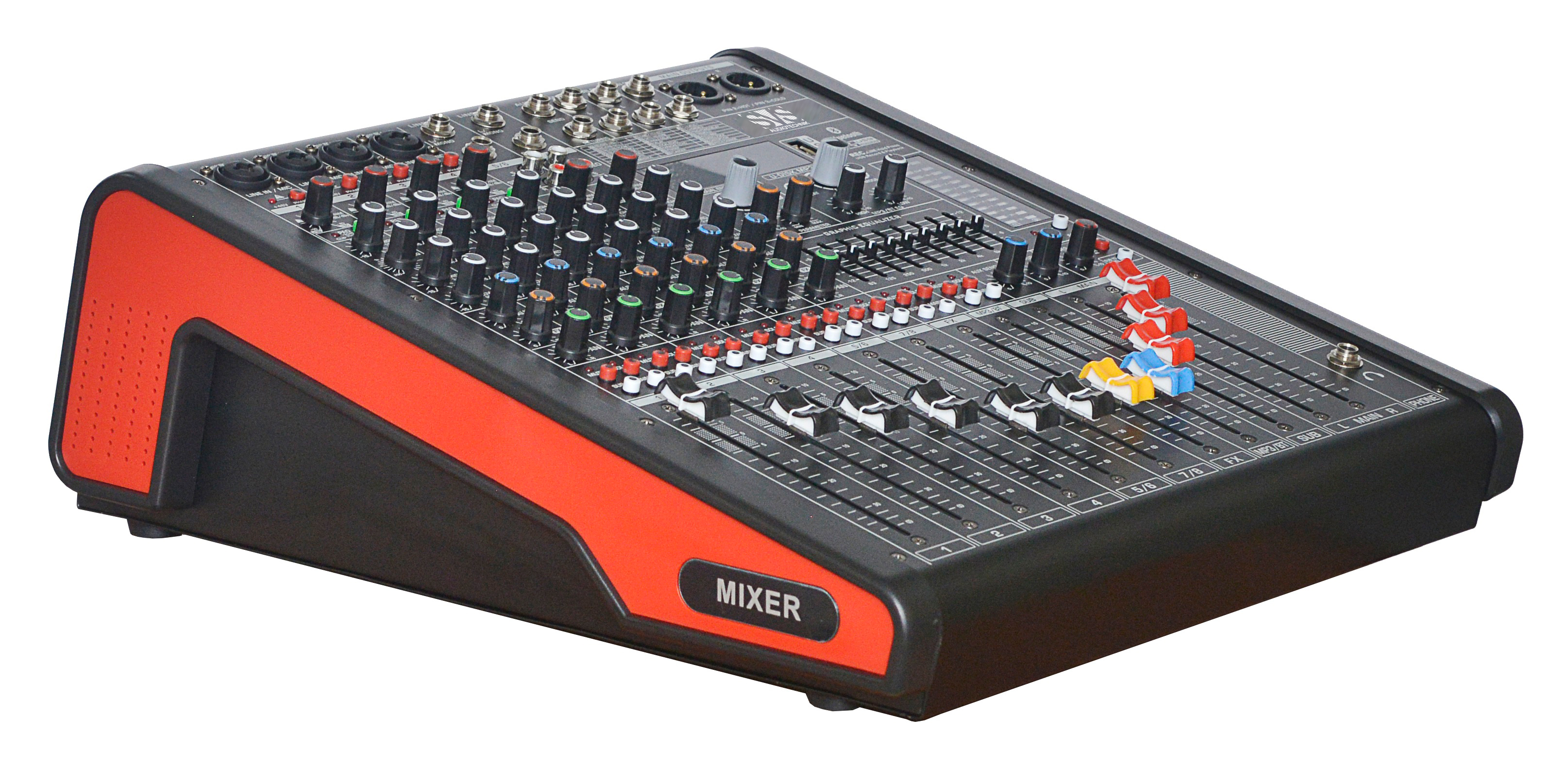 SVS AUDIOTECHNIK MIXERS PM-8A Активный аналоговый микшерный пульт