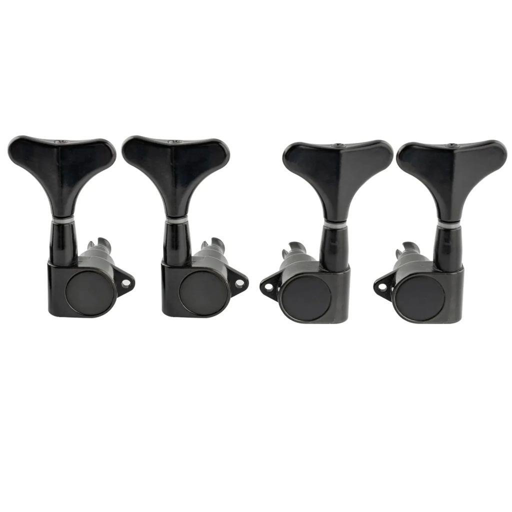 Musiclily MX1357BK-2MX1358BK-2 Колки для бас-гитары 2+2, черные