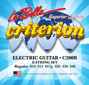 LA BELLA C200R CRITERION Струны для электрогитары 10-46