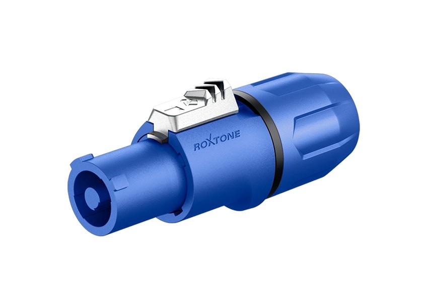 ROXTONE RAC3FCI Blue/black ring Разъем POWERCON-IN