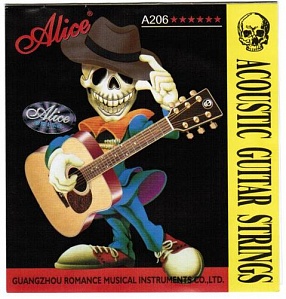 ALICE A206-SL Струны для акустической гитары 11-52