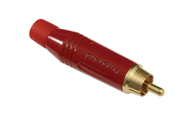 AMPHENOL ACPR-RED Кабельный разъем RCA