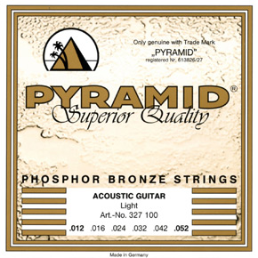 PYRAMID 327100 Струны для акустической гитары 12-52