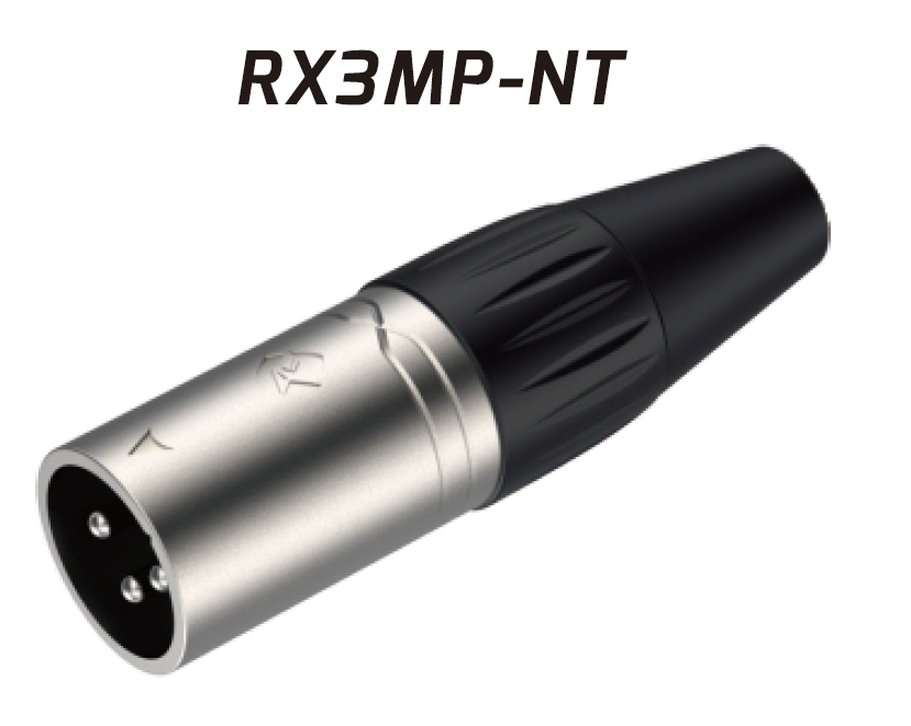 ROXTONE RX3MP-NT Кабельный разъем XLR папа