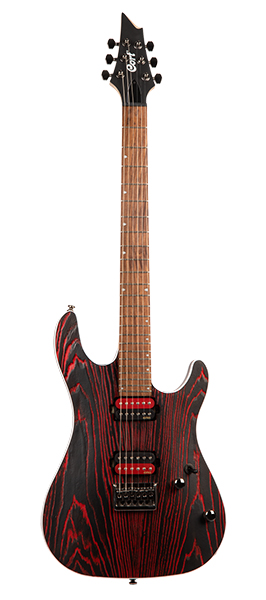 CORT KX300-ETCHED-EBR Электрогитара, красная