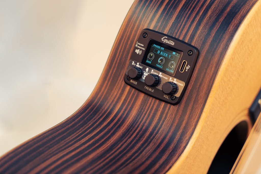 GUITTO GGP-4 Звукосниматель трансакустический