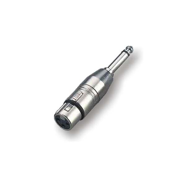 ROXTONE RA014 Переходник XLR мама-JACK 6.3мм моно