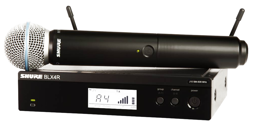 SHURE BLX24RE/B58 M17 Микрофонная радиосистема
