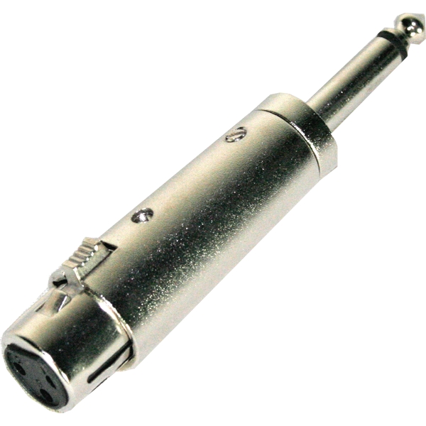 INVOTONE AD300 Переходник XLR мама-JACK 6.3мм моно