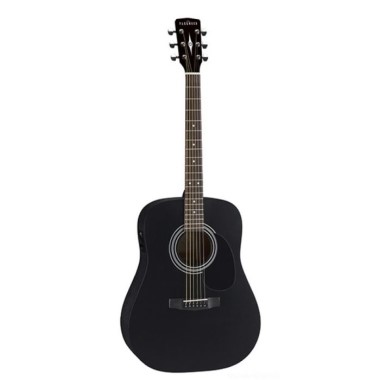 PARKWOOD PF51E-BKS Электроакустическая гитара, с чехлом