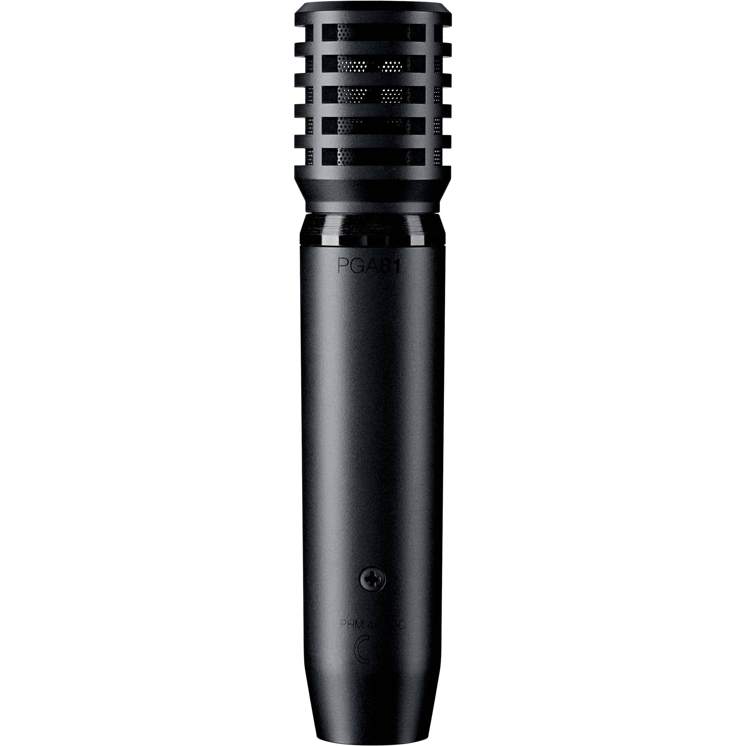 SHURE PGA81-XLR Конденсаторный инструментальный микрофон