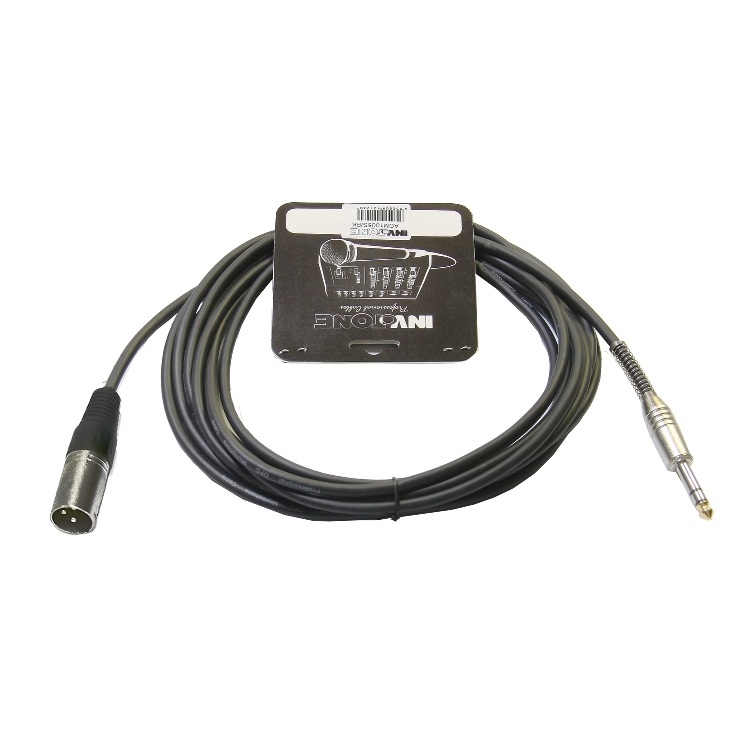 INVOTONE ACM1010S/BK Кабель S6,3мм - XLRM,  10м